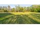 Expansive backyard with lush green grass and mature trees, ideal for outdoor activities at 1601 Dairyland Rd, Chapel Hill, NC 27516