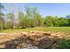 Spacious garden area with raised planting beds at 1601 Dairyland Rd, Chapel Hill, NC 27516