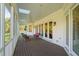 Spacious screened porch with multiple skylights and lots of natural light at 1601 Dairyland Rd, Chapel Hill, NC 27516