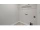 A dedicated laundry room with tile flooring and utility connections at 189 Calebs Corner Pl, Spring Lake, NC 28390