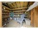 Interior of storage shed at 205 W Moore St, Apex, NC 27502