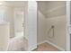 Laundry room with tile flooring and shelving at 2604 Wyntercrest Ln, Durham, NC 27713