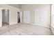 Spacious main bedroom featuring access to en-suite bath and walk in closet at 2604 Wyntercrest Ln, Durham, NC 27713