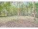 Lush backyard with mature trees and room to enjoy the outdoors at 2814 Sarah Ave, Durham, NC 27707