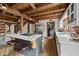 Modern kitchen with quartz counters, stainless steel appliances, and an open design at 2931 Western Hills Ln, Elon, NC 27244