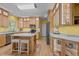 Spacious kitchen with stainless steel appliances and light-colored cabinets at 3514 Shady Creek Dr, Durham, NC 27713