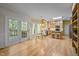 Bright and airy kitchen featuring light wood cabinets, an island, and stainless steel appliances at 3514 Shady Creek Dr, Durham, NC 27713