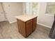 Functional kitchen island with drawers and breakfast bar seating at 3623 Bison Hill Ln, Raleigh, NC 27604