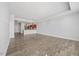 Bright, open living space featuring hardwood floors and recessed lighting at 400 W North St # 502, Raleigh, NC 27603