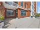 Spacious patio offers an expansive space for outdoor living and entertainment at 400 W North St # 502, Raleigh, NC 27603