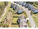 A neighborhood with sidewalks and tree lined street near homes with green lawns at 490 Boulder Point Dr, Chapel Hill, NC 27516