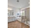 Bathroom with separate shower and tub, neutral paint, tile floor, and a double sink vanity at 490 Boulder Point Dr, Chapel Hill, NC 27516