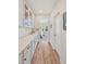 Pantry with counter space and cabinetry with glass-front doors for storage at 490 Boulder Point Dr, Chapel Hill, NC 27516