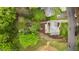 Aerial view of homes surrounded by lush greenery, showcasing the community layout at 505 Forest Road Rd, Oxford, NC 27565