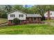 Charming two-story home with brick facade, manicured lawn, and mature trees in a desirable neighborhood at 505 Forest Road Rd, Oxford, NC 27565