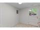 Finished room with tiled floors and a back door at 505 Forest Road Rd, Oxford, NC 27565