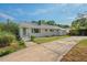 Charming single-story home with a metal roof, well-maintained lawn, and long driveway at 513 Hugo St, Durham, NC 27704
