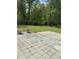 Outdoor patio with backyard lawn with space to enjoy nature at 6283 Harrisontown Rd, Rocky Mount, NC 27804