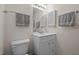 Cozy bathroom with vanity, neutral paint, and towel rack at 708 Martin Luther King Jr. Blvd # E2, Chapel Hill, NC 27514