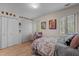 Bedroom with desk, closet and window at 708 Martin Luther King Jr. Blvd # E2, Chapel Hill, NC 27514