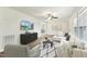 Inviting living room showcasing stylish furniture, neutral decor, and ample natural light at 7120 Guess Rd, Hillsborough, NC 27278