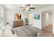 Comfortable main bedroom boasting a spacious layout, stylish furniture, and a peaceful ambiance at 7120 Guess Rd, Hillsborough, NC 27278