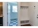Functional mudroom featuring built-in storage and a convenient bench at 721 Shelley Rd, Raleigh, NC 27609