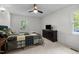Spacious bedroom with dresser and window overlooking natural landscape at 1015 Castalia Dr, Cary, NC 27513