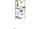 Second floor layout of the primary bedroom, two additional bedrooms and two bathrooms at 10538 Brookside Reserve St, Raleigh, NC 27614