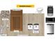 Package 4 featuring granite countertops, wood cabinets and stainless steel appliances at 10553 Brookside Reserve St, Raleigh, NC 27614