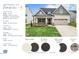 Pembroke model home with white vinyl siding, rustic timber shutters, and Muskett Brown gutters at 1075 Fairhaven Dr # 51, Mebane, NC 27302