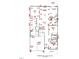 Detailed first-floor plan showcasing layout, room dimensions, and key features like a garage at 1075 Fairhaven Dr # 51, Mebane, NC 27302
