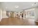 Open floor plan with kitchen, dining, and living areas at 1075 Fairhaven Dr # 51, Mebane, NC 27302