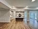 Open floor plan showcases a modern kitchen, dining area, and living room, perfect for entertaining at 1075 Fairhaven Dr # 51, Mebane, NC 27302