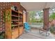 Inviting covered porch with stylish furnishings and relaxing outdoor space at 1403 Vickers Ave, Durham, NC 27707