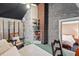 Sunroom showing the entry to the bedroom and the closet at 1403 Vickers Ave, Durham, NC 27707