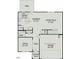 An open floor plan showing the kitchen, breakfast nook, Gathering room, dining room, foyer, and garage at 164 E Victory View. Ter, Smithfield, NC 27577