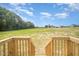 View of a level back yard and other homes in the neighborhood at 172 Royal Ave, Selma, NC 27576