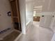 In-progress bathroom featuring tub, shower, and drywall, ready for customization at 172 Royal Ave, Selma, NC 27576