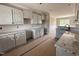 Modern kitchen featuring granite countertops, and cabinetry, perfect for cooking and entertaining at 192 Royal Ave, Selma, NC 27576