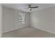 Neutral bedroom with carpet and ceiling fan at 2002 Patapsco Dr, Apex, NC 27523