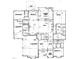Detailed floor plan showcasing the layout of a home's first floor, including room dimensions and features at 2328 Ballywater Lea Way, Wake Forest, NC 27587