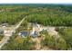 A high angle view of the neighborhood featuring newly built homes at 250 Pilot Ridge Rd, Zebulon, NC 27597