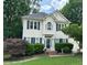 Inviting two-story home with well-maintained lawn and traditional architectural details at 3100 Benton Cir, Raleigh, NC 27615