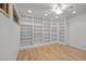 Versatile bonus room with hardwood floors, recessed lighting, and built-in shelving at 33 Stoneridge Cir, Durham, NC 27705
