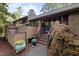 Charming home exterior features a cozy entrance with lovely landscaping and inviting curb appeal at 33 Stoneridge Cir, Durham, NC 27705