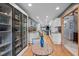 Elegant kitchen with custom cabinets, hardwood floors, and modern appliances, perfect for culinary enthusiasts at 33 Stoneridge Cir, Durham, NC 27705