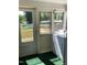 The bright laundry room has ample natural light at 335 Ashley Ave, Timberlake, NC 27583