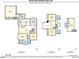 Detailed floor plan showcasing the layout of a two-story home with bonus room at 40 Farrells Creek Rd, Apex, NC 27523
