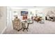 An inviting living room with comfortable seating and natural light at 40 Farrells Creek Rd, Apex, NC 27523